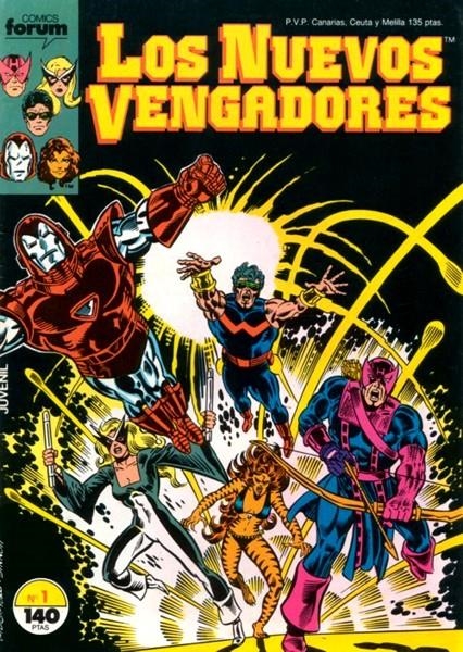 NUEVOS VENGADORES # 01 | 978843950356900001 | STEVE ENGLEHART  -  AL MILGROM - JOE SINNOTT - J M DE MATTEIS - ALAN KUPPERBERG | Universal Cómics