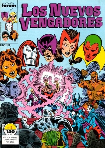 NUEVOS VENGADORES # 03 | 978843950356900003 | STEVE ENGLEHART  -  AL MILGROM - KIM DEMULDER - J M DE MATTEIS - SAL BUSCEMA