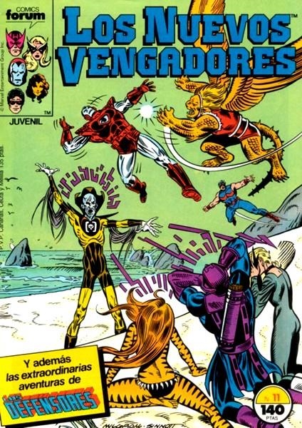 NUEVOS VENGADORES # 11 | 978843950356900011 | STEVE ENGLEHART  -  AL MILGROM - JOE SINNOTT - J M DE MATTEIS - PETER B GILLIS - ALAN KUPPERBERG