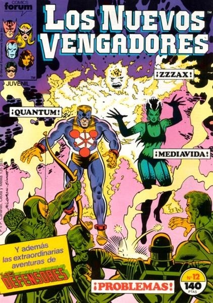 NUEVOS VENGADORES # 12 | 978843950356900012 | STEVE ENGLEHART  -  AL MILGROM - JOE SINNOTT - J M DE MATTEIS - PETER B GILLIS - ALAN KUPPERBERG | Universal Cómics