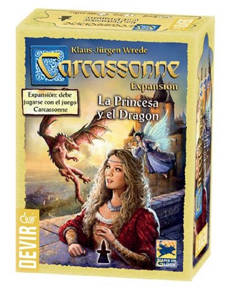 CARCASSONNE JUEGO DE TABLERO LA PRINCESA Y EL DRAGON 2ª EDICION | 436017224924 | KLAUS JURGEN WREDE