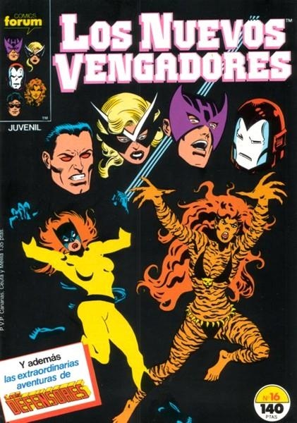 NUEVOS VENGADORES # 16 | 978843950356900016 | STEVE ENGLEHART  -  AL MILGROM - JOE SINNOTT - PETER B GILLIS - ALAN KUPPERBERG | Universal Cómics