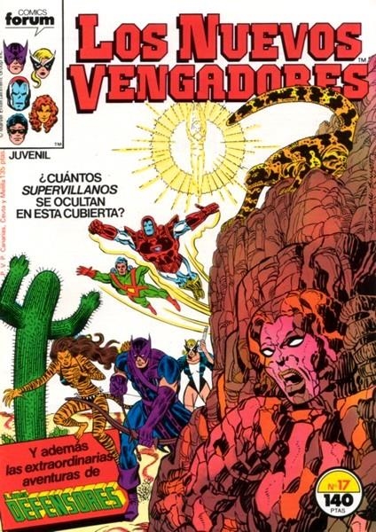 NUEVOS VENGADORES # 17 | 978843950356900017 | STEVE ENGLEHART  -  AL MILGROM - JOE SINNOTT - PETER B GILLIS - ALAN KUPPERBERG | Universal Cómics