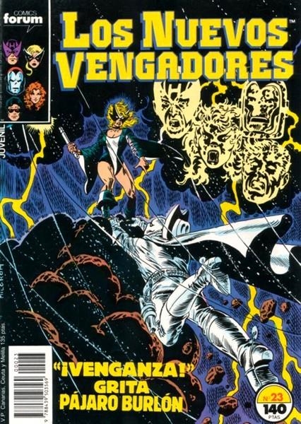 NUEVOS VENGADORES # 23 | 978843950356900023 | STEVE ENGLEHART  -  AL MILGROM - PETER B GILLIS - DON PERLIN | Universal Cómics