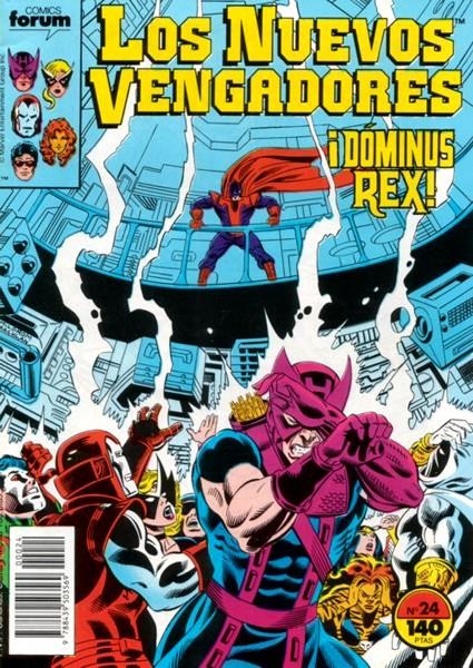 NUEVOS VENGADORES # 24 | 978843950356900024 | STEVE ENGLEHART  -  AL MILGROM - PETER B GILLIS - DON PERLIN | Universal Cómics