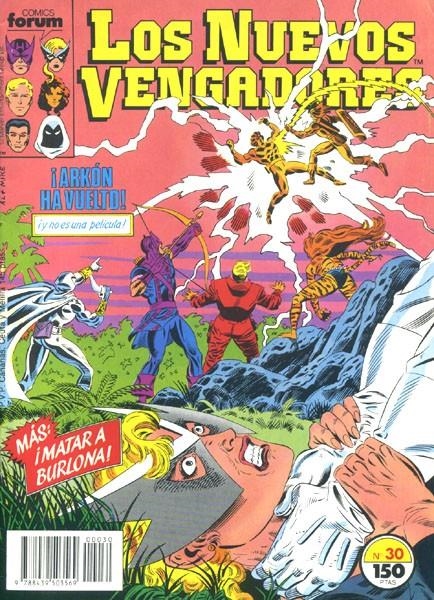 NUEVOS VENGADORES # 30 | 978843950356900030 | STEVE ENGLEHART  -  AL MILGROM - PETER B GILLIS - DON PERLIN | Universal Cómics