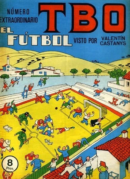 TBO BUIGAS 1952 EXTRAORDINARIO # 037 EL FuITBOL VISTO POR VALENTIN CASTANYS | 147900 | VARIOS AUTORES | Universal Cómics