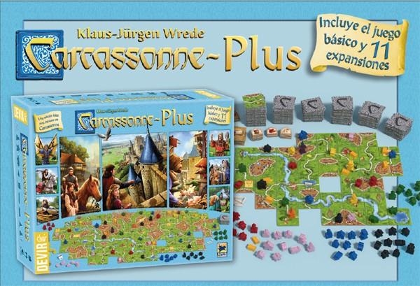 CARCASSONNE PLUS 2017 | 8436017225761 | KLAUS JURGEN WREDE