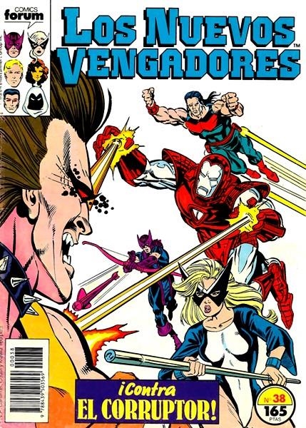 NUEVOS VENGADORES # 38 | 978843950356900038 | STEVE ENGLEHART  -  AL MILGROM - JOE SINNOTT - J M DE MATTEIS - ALAN KUPPERBERG