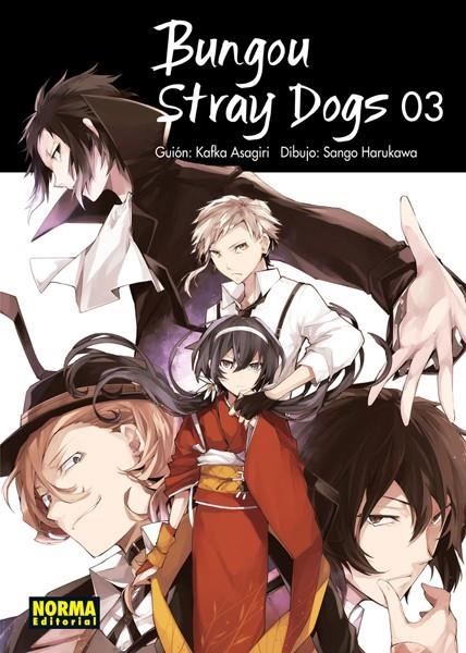 BUNGOU STRAY DOGS # 03 | 9788467927665 | KAFKA ASAGIRI - SANGO HARUKAWA | Universal Cómics
