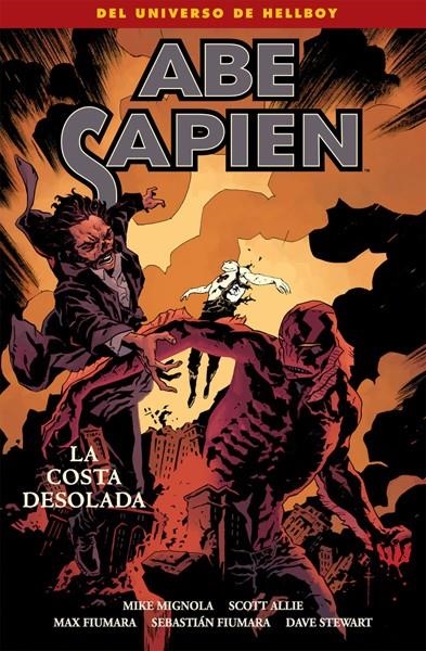 ABE SAPIEN # 08 LA COSTA DESOLADA | 9788467926859 | MIKE MIGNOLA - SCOTT ALLIE - MAX FIUMARA  - SEBASTIAN FIUMARA - TYLER CROOK - DAVE STEWART | Universal Cómics