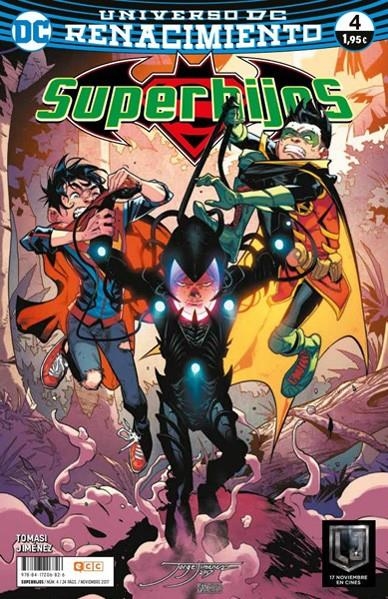 SUPERHIJOS # 04 RENACIMIENTO | 9788417206826 | JORGE JIMENEZ - PETER TOMASI | Universal Cómics