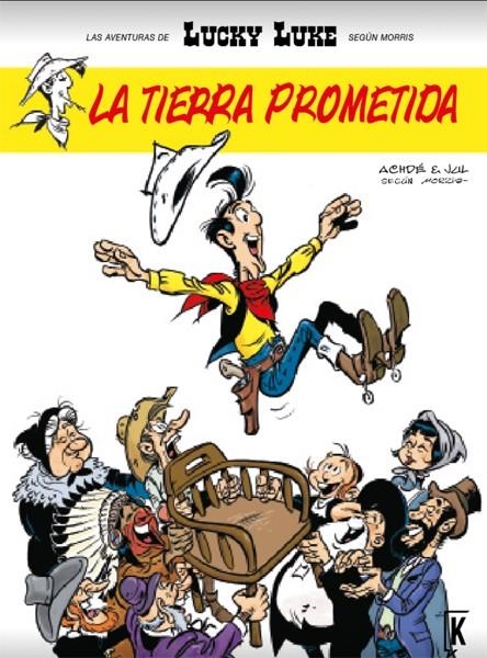 LUCKY LUKE SEGÚN MORRIS # 06 LA TIERRA PROMETIDA | 9788416435241 | MORRIS - ACHDÉ - JUL | Universal Cómics