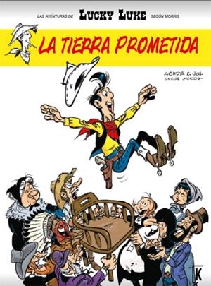 LUCKY LUKE SEGÚN MORRIS # 06 LA TIERRA PROMETIDA | 9788416435241 | MORRIS - ACHDÉ - JUL | Universal Cómics