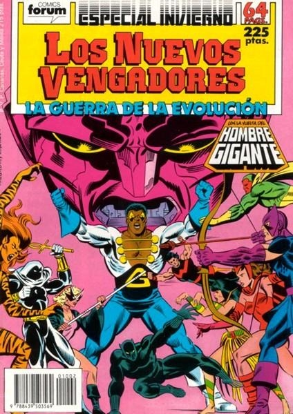 NUEVOS VENGADORES ESPECIAL INVIERNO 1988 GUERRA DE LA EVOLUCIÓN | 978843950356901002 | STEVE ENGLEHART - AL MILGROM - GERRY TALAOC - CHRIS IVY | Universal Cómics