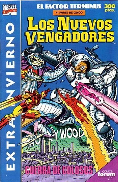 NUEVOS VENGADORES ESPECIAL INVIERNO 1991 EL FACTOR TÉRMINUS # 04 | 978843950356901003 | ROY THOMAS - JIM FRY - ROB TOKAR - JIM REDDINGTON | Universal Cómics