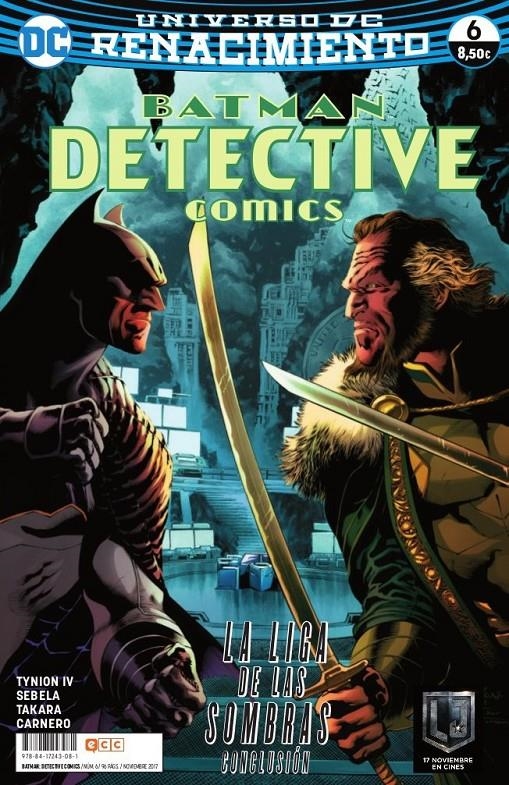 BATMAN DETECTIVE COMICS # 06 RENACIMIENTO | 9788417243081 | CARMEN CARNERO - CHRISTOPHER SEBELA - JAMES TYNION IV - MARCIO TAKARA | Universal Cómics