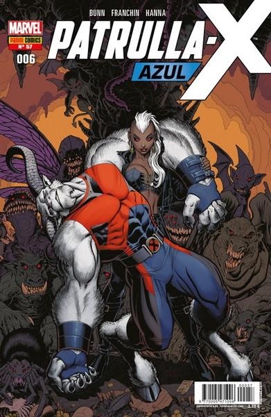 LA NUEVA PATRULLA-X # 57 LA PATRULLA-X AZUL 6 | 977000547100600057 | CULLEN BUNN - DOUGLAS FRANCHIN - GIOVANNI VALLETTA | Universal Cómics