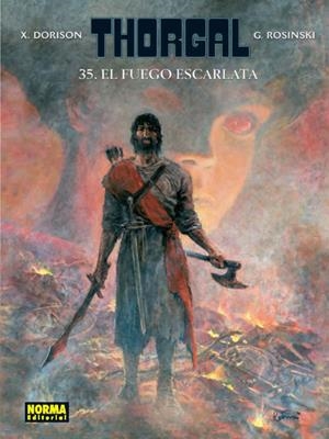 THORGAL EDICIÓN EN CARTONÉ # 35 EL FUEGO ESCARLATA | 9788467927191 | XAVIER DORISON - GREGORZ ROSINSKI