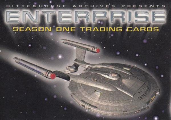 STAR TREK ENTERPRISE SEASON ONE COMPLETE TRADING CARD SET | 148709 | RITTEN HOUSE ARCHIVES | Universal Cómics