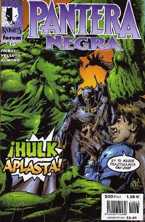 PANTERA NEGRA MARVEL KNIGHTS # 15 | 848000215660800015 | CHRISTOPHER PRIEST  - SAL VELLUTO - BOB ALMOND | Universal Cómics