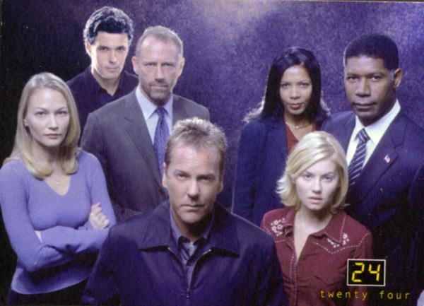 24 SEASON SERIES 1 -2 COMPLETE TRADING CARD SET | 148725 | COMIC IMAGES