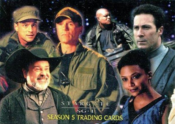 STARGATE SG1 SEASON 5 COMPLETE CARD TRADING CARD SET | 148758 | RITTENHOUSE ARCHIVES