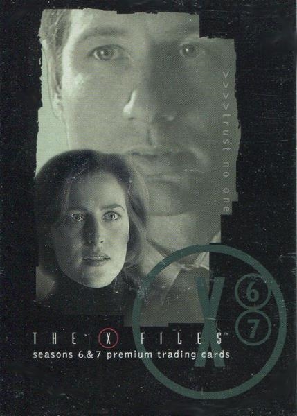 X-FILES SEASON 6 - 7 COMPLETE TRADING CARD SET | 148759 | INKWORKS