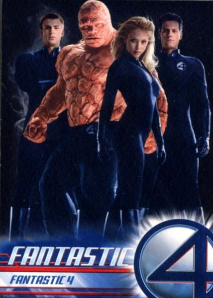 FANTASTIC FOUR 4 THE MOVIE 2005 COMPLETE TRADING CARD SET | 148777 | UPPER DECK