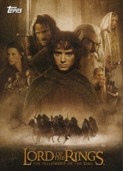 LORD OF THE RINGS THE FELLOWSHIP OF THE KING COMPLETE UPDATE TRADING CARD SET | 148784 | TOPPS