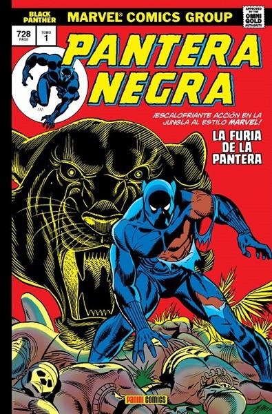 PANTERA NEGRA OMNIGOLD # 01 | 9788491672852 | DON McGREGOR - RICH BUCKLER - JACK KIRBY - ED HANNIGAN