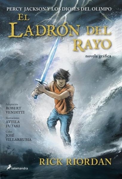 2aMA PERCY JACKSON # 01 EL LADRÓN DEL RAYO | 2M149390 | RICK RIORDAN - ROBERT VENDITTI - ATTILA FUTAKI - JOSE VILLARRUBIA