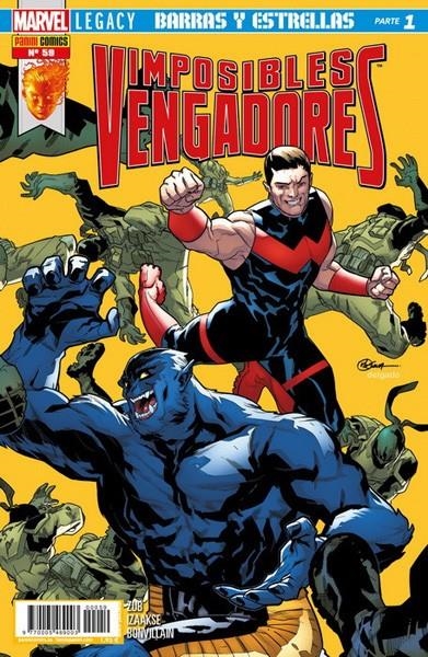 IMPOSIBLES VENGADORES # 59 MARVEL LEGACY | 977000546900300059 | JIM ZUB - SEAN IZAAKSE | Universal Cómics