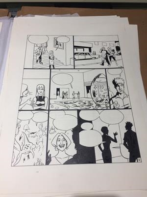 PÁGINA ORIGINAL DE JAVI RODRÍGUEZ COMPROBANDO LA REALIDAD 04 | 149784 | JAVIER RODRIGUEZ | Universal Cómics