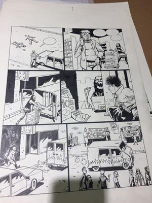 PÁGINA ORIGINAL DE JAVI RODRÍGUEZ COMPROBANDO LA REALIDAD 38 | 149818 | JAVIER RODRIGUEZ | Universal Cómics