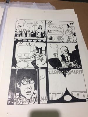 PÁGINA ORIGINAL DE JAVI RODRÍGUEZ COMPROBANDO LA REALIDAD 40 | 149820 | JAVIER RODRIGUEZ | Universal Cómics