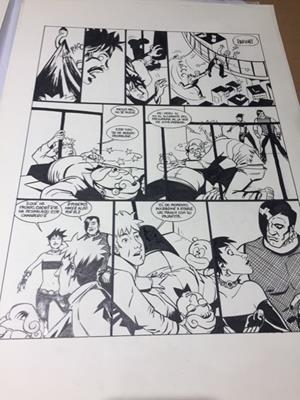 PÁGINA ORIGINAL DE JAVI RODRÍGUEZ COMPROBANDO LA REALIDAD 47 | 149827 | JAVIER RODRIGUEZ | Universal Cómics