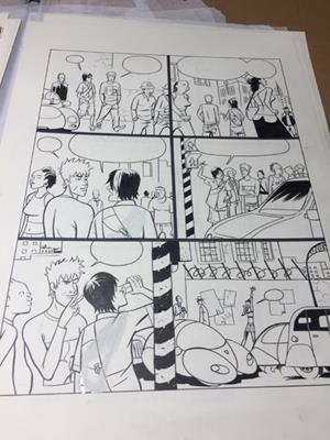 PÁGINA ORIGINAL DE JAVI RODRÍGUEZ COMPROBANDO LA REALIDAD 48 | 149828 | JAVIER RODRIGUEZ | Universal Cómics