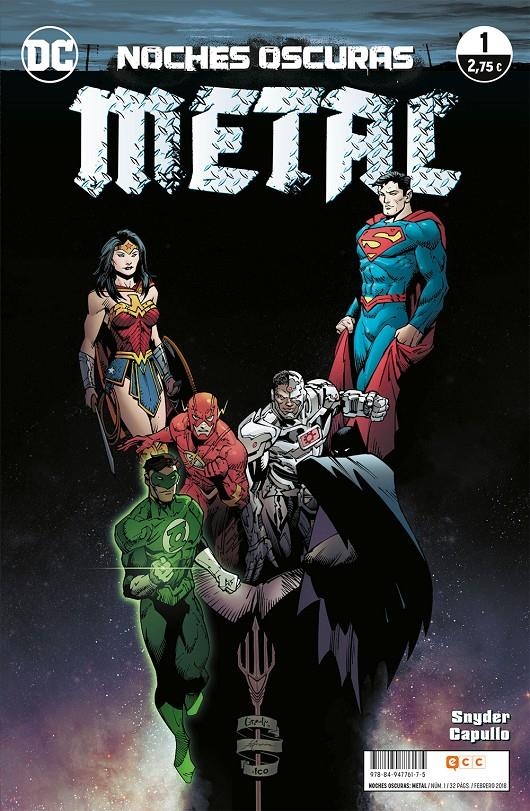 NOCHES OSCURAS, METAL # 01 | 9788494776175 | GREG CAPULLO - SCOTT SNYDER