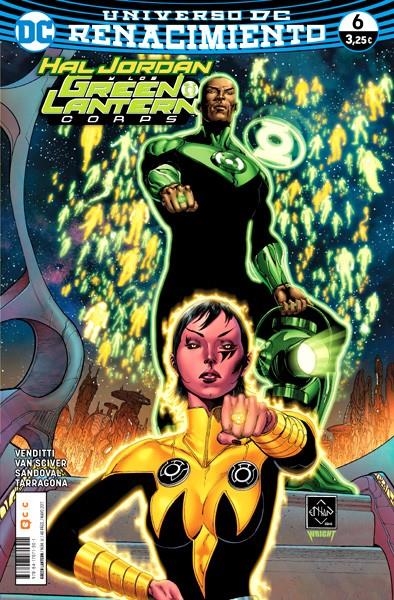 2aMA GREEN LANTERN # 061 RENACIMIENTO PARTE 06 | 2M150105 | RAFA SANDOVAL - ROBERT VENDITTI - JORDI TARRAGONA - ETHAN SCIVER