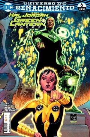 2aMA GREEN LANTERN # 061 RENACIMIENTO PARTE 06 | 2M150105 | RAFA SANDOVAL - ROBERT VENDITTI - JORDI TARRAGONA - ETHAN SCIVER | Universal Cómics