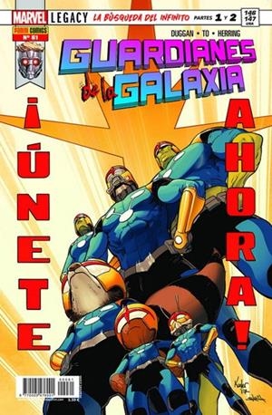 GUARDIANES DE LA GALAXIA # 061 MARVEL LEGACY | 977000547600100061 | GERRY DUGGAN - MARCUS TO