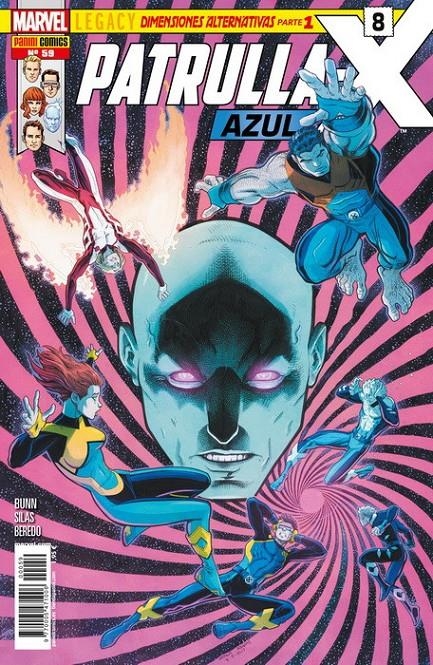 LA NUEVA PATRULLA-X # 59 LA PATRULLA-X AZUL 8 MARVEL LEGACY | 977000547100600059 | CULLEN BUNN - THONY SYLAS | Universal Cómics