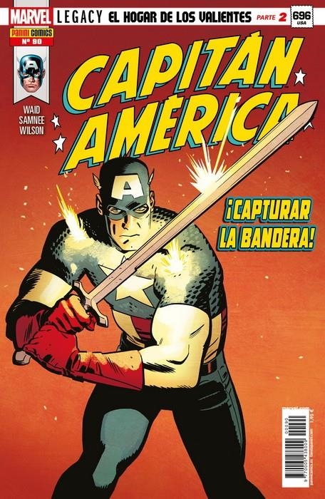 CAPITÁN AMÉRICA VOL 8 # 089 EL HOGAR DE LOS VALIENTES PARTE 1 | 977000543800900089 | MARK WAID - CHRIS SAMNEE