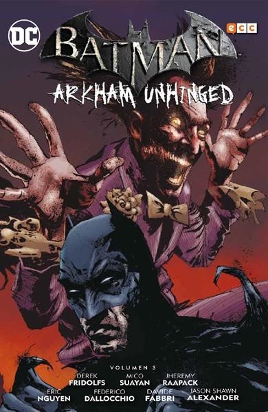 2aMA BATMAN ARKHAM UNHINGED # 03 | 2M150279 | DAVIDE FABRI - DEREK FRIDOLFS - ERIC NGUYEN - FEDERICO DALLOCCHIO - JASON SHAW ALEXANDER | Universal Cómics