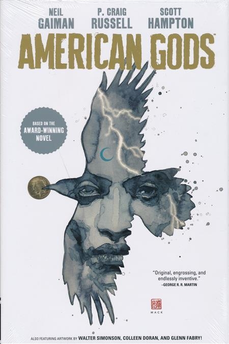 USA NEIL GAIMAN AMERICAN GODS HC VOL 01 SHADOWS | 978150670386252999 | NEIL GAIMAN - P. CRAIG RUSSELL - VARIOUS -  GLENN FABRY | Universal Cómics