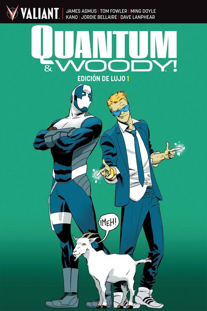 QUANTUM & WOODY INTEGRAL EDICIÓN DE LUJO # 01 | 9788417036805 | JAMES ASMUS - TOM FOWLER - MING DOYLE - KANO - JORDIE BELLAIRE - DAVE LANPHEAR | Universal Cómics