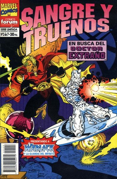 SANGRE Y TRUENOS # 03 | 978843953447100003 | RON MARZ - FRANK STROM - JIM STARLIN - ANGEL MEDINA | Universal Cómics