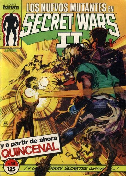 SECRET WARS # 14 NUEVOS MUTANTES | 24978 | CHRIS CLAREMONT - BILL SIENCKIEWICZ - STAN LEE - JOHN BUSCEMA | Universal Cómics