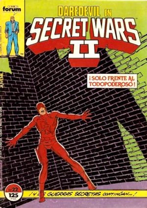 SECRET WARS # 22 DAREDEVIL | 24986 | DENNYS O´NEILL - JIM SHOOTER - DAVID MAZZUCHELLI - KIM DE MULDER  - STAN LEE - JOHN  BUSCEMA